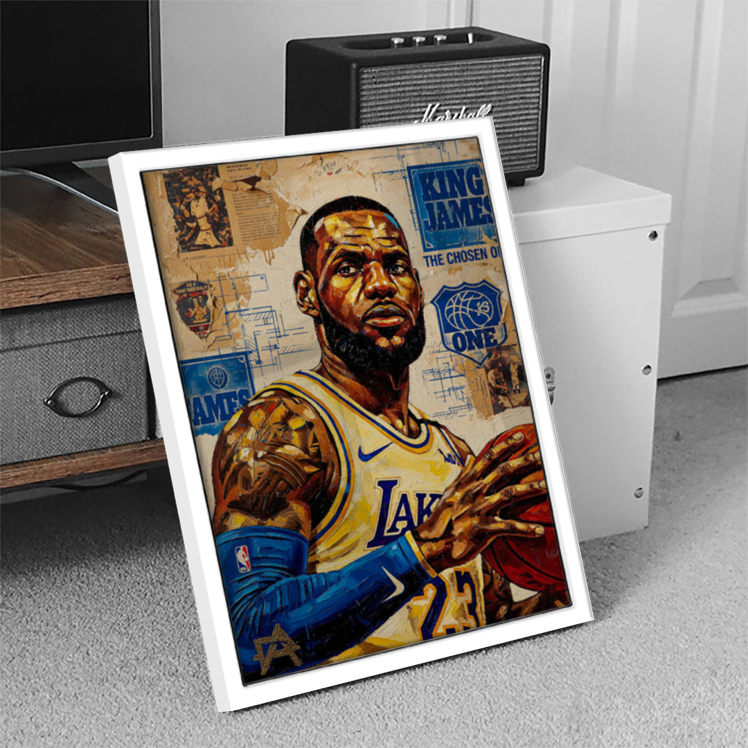 Lebron James Basketball Wall Art (SP52)