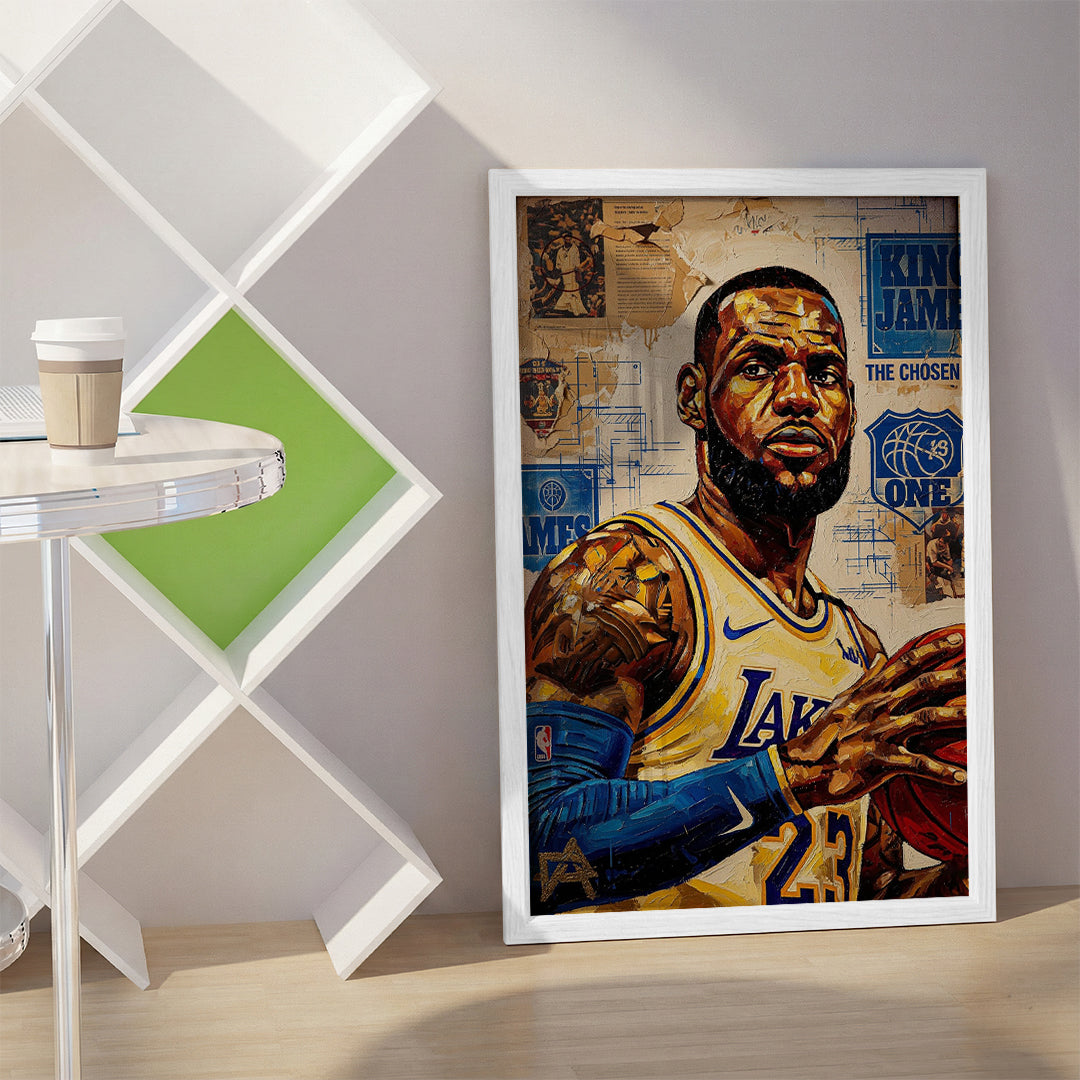 Lebron James Basketball Wall Art (SP52)
