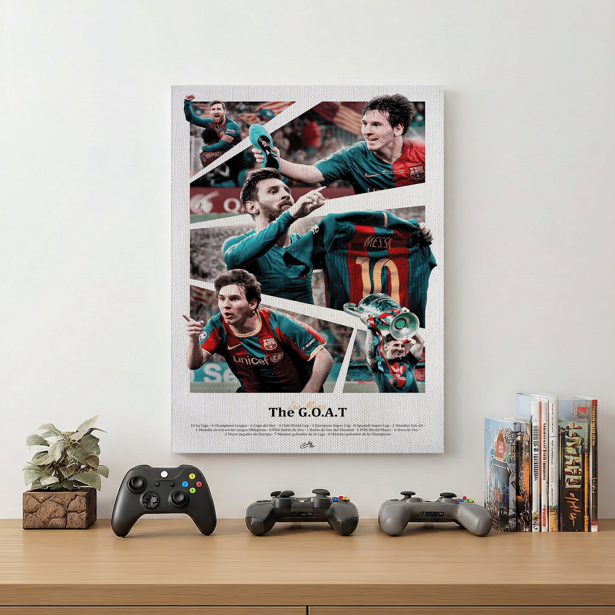 Lionel Messi Football Wall Art (SP53)