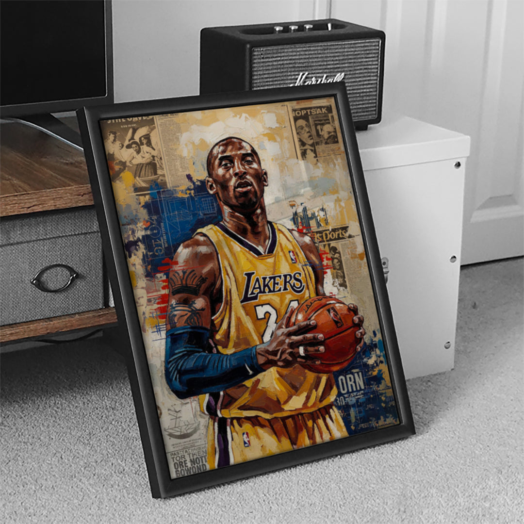 Kobe Bryant Basketball Wall Art (SP54)