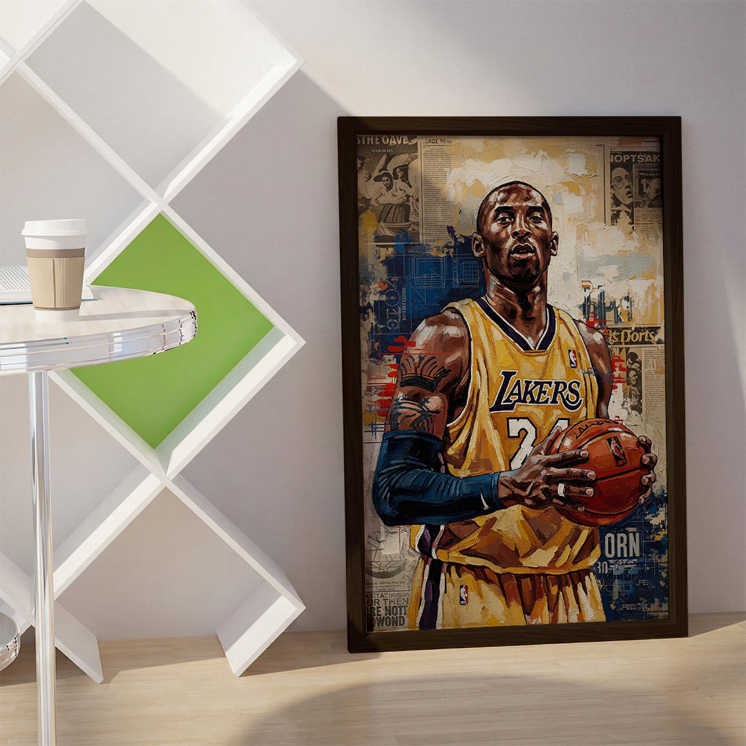 Kobe Bryant Basketball Wall Art (SP54)