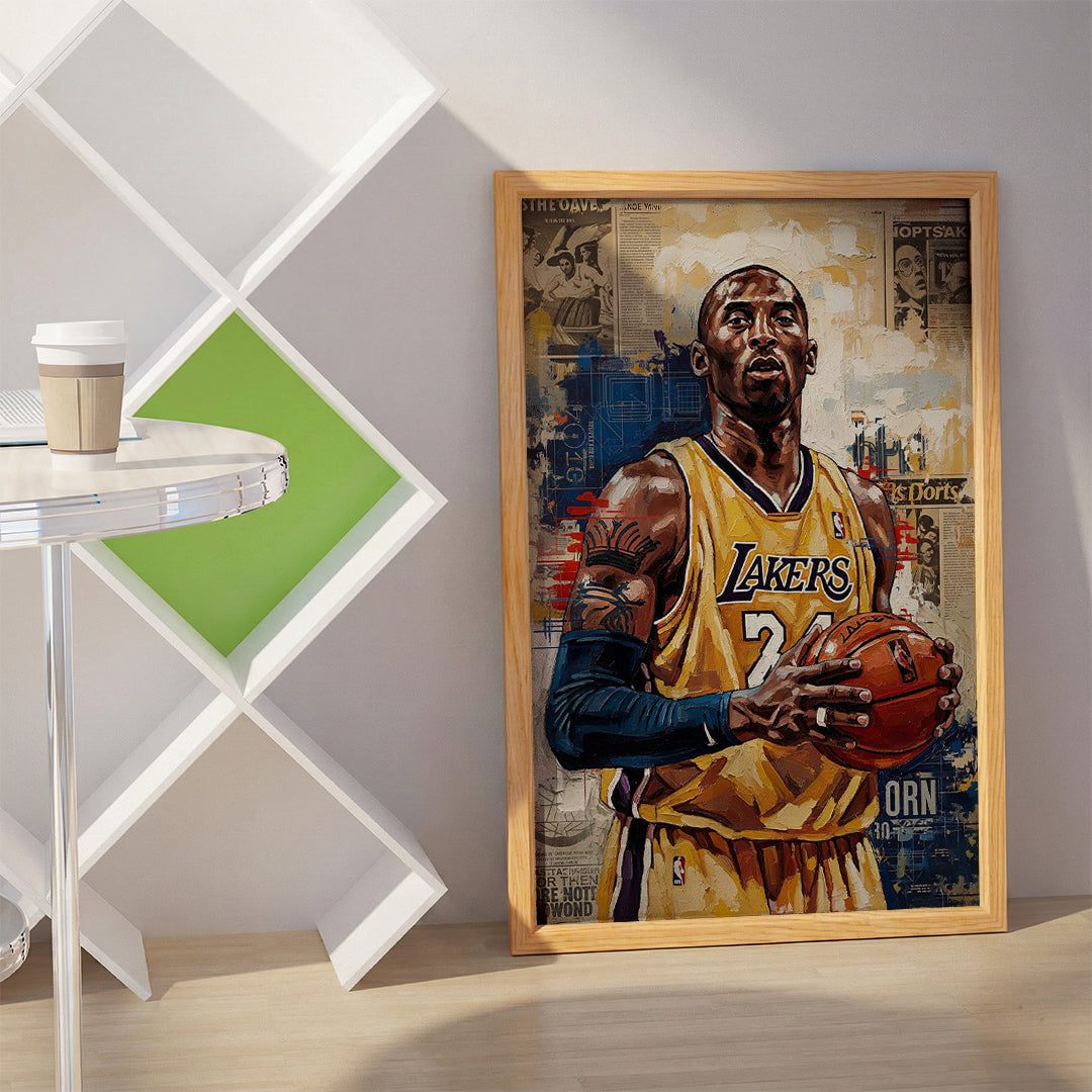 Kobe Bryant Basketball Wall Art (SP54)