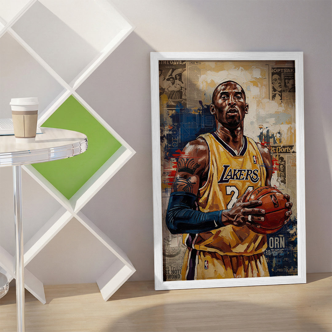 Kobe Bryant Basketball Wall Art (SP54)
