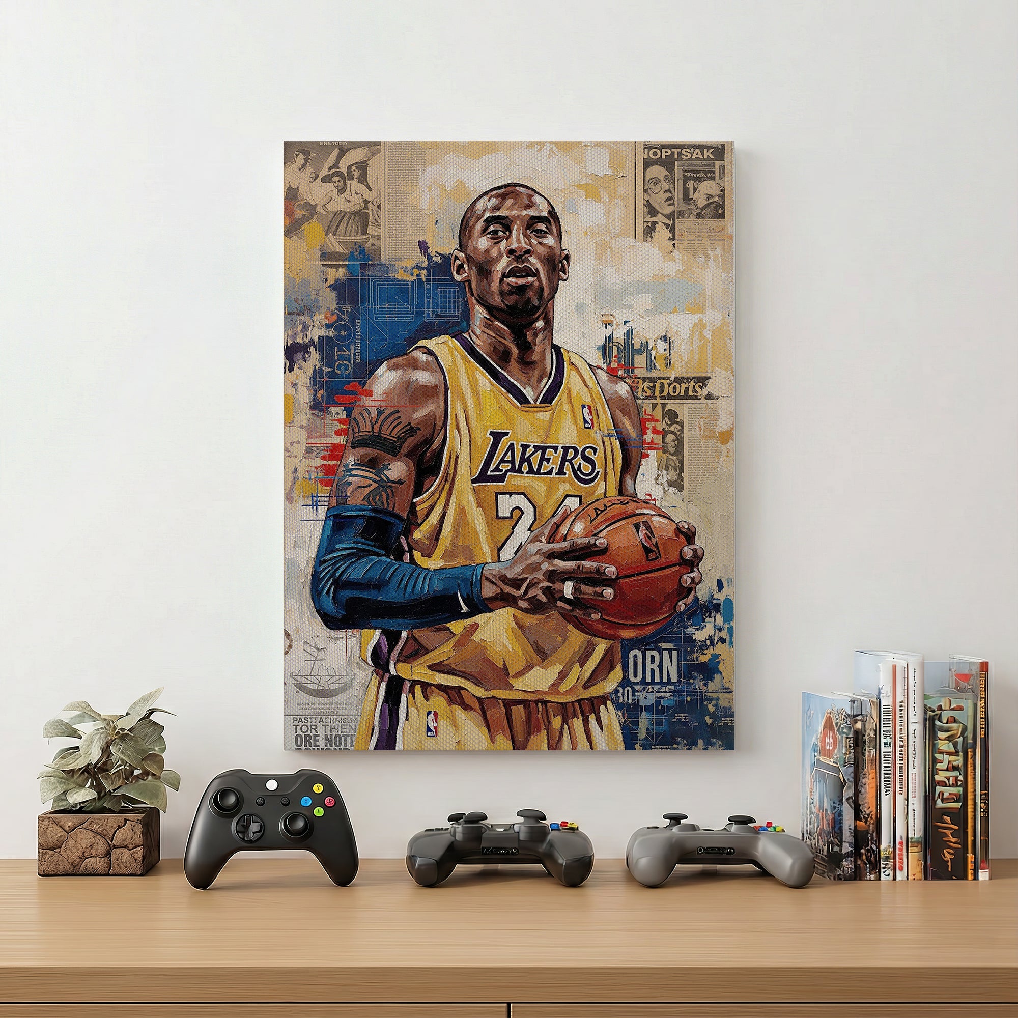 Kobe Bryant Basketball Wall Art (SP54)