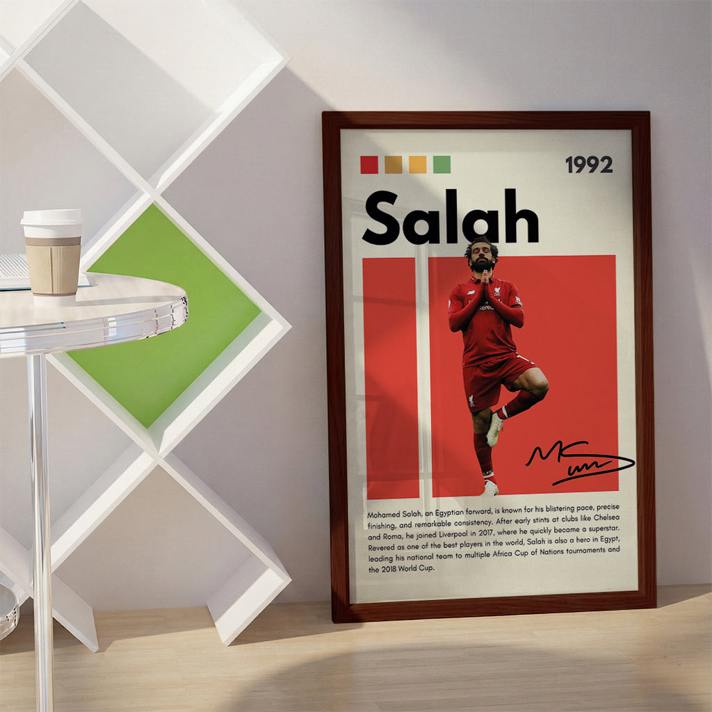 Mohamed Salah Football Wall Art (SP6)