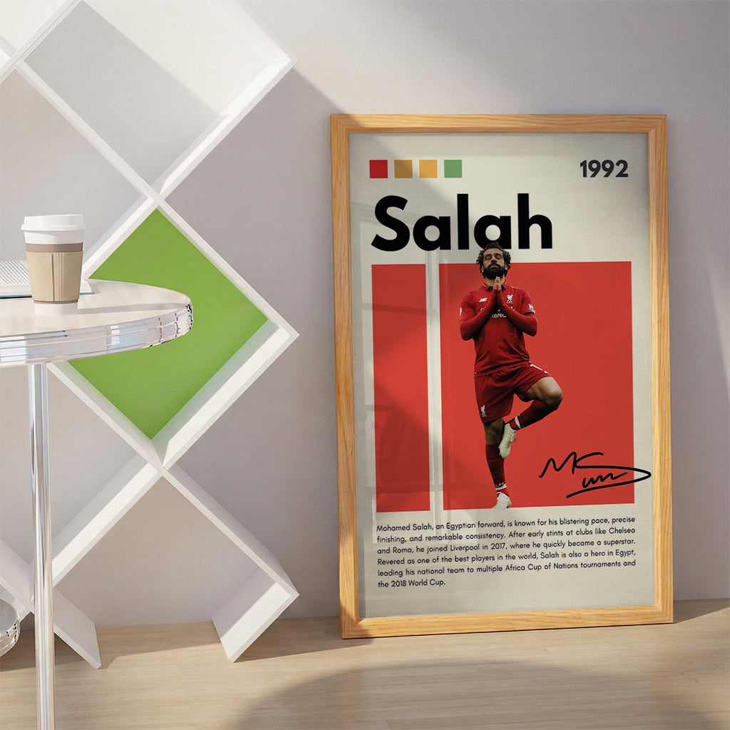 Mohamed Salah Football Wall Art (SP6)