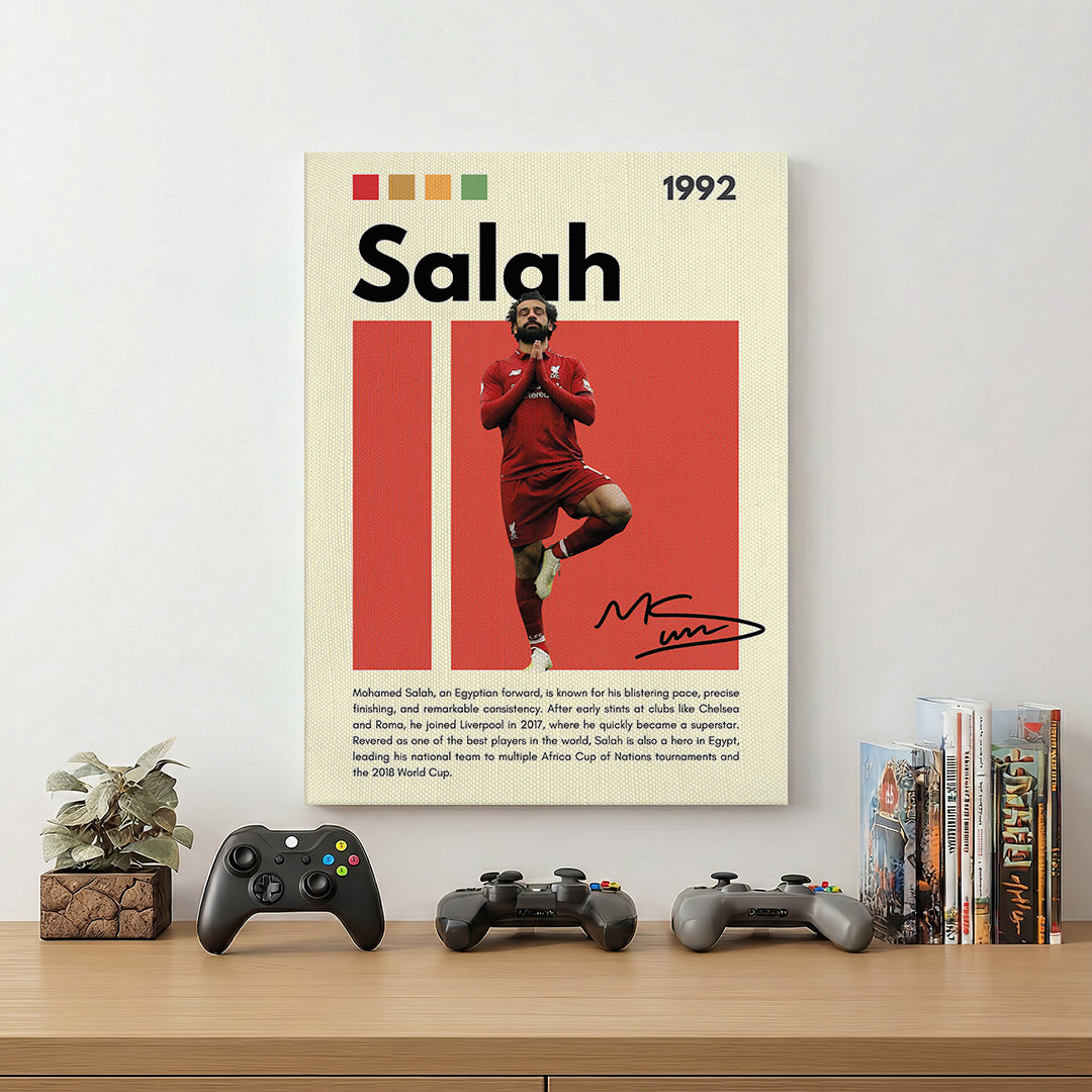 Mohamed Salah Football Wall Art (SP6)